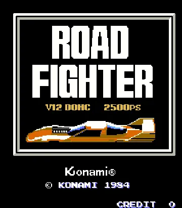 Road Fighter (set 1) screen shot title